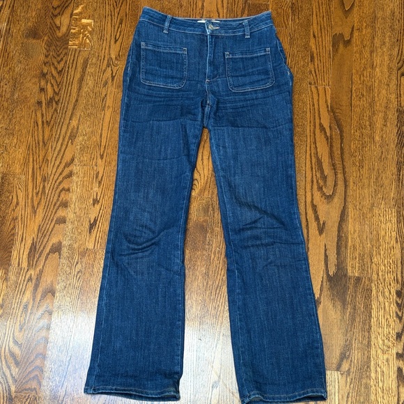 👖BA&SH high-rise flare denim jeans - Picture 3 of 13